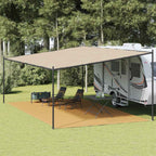 Zeltteppich Sandfarbe 400x800 cm HDPE