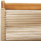 Gartenstühle 8 Stk. Klappbar Beige Massivholz Akazie