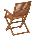 Gartenstühle 4 Stk. Klappbar 57x66x95 cm Massivholz Akazie