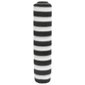 Zaunblende Anthrazit und Weiß 1,8x50 m HDPE 75 g/m²