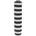 Zaunblende Anthrazit und Weiß 1,2x10 m HDPE 195 g/m²