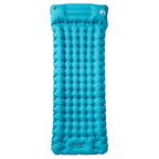 Selbstaufblasende Isomatte mit Kissen Blau