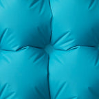 Selbstaufblasende Isomatte mit Kissen Blau