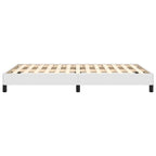 Bettgestell ohne Matratze Weiß 120x190 cm Kunstleder