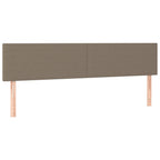 Boxspringbett mit Matratze Taupe 120x190 cm Stoff