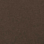 Boxspringbett mit Matratze Dunkelbraun 120x190 cm Stoff