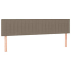 Bettgestell ohne Matratze Taupe 120x190 cm Stoff
