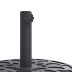 Sonnenschirmständer für Ø38/48 mm Mast 25 kg Rund