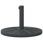 Sonnenschirmständer für Ø38/48 mm Mast 12 kg Rund