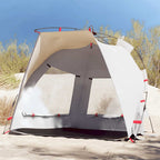 Strandzelt 2 Personen Grau Quick Release Wasserdicht