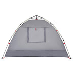 Strandzelt 2 Personen Grau Quick Release Wasserdicht