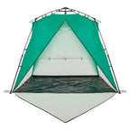 Strandzelt 4 Personen Seegrün Quick Release Wasserdicht