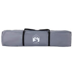 Campingzelt 4 Personen Grau und Orange Quick Release