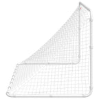 Fußballtor Weiß 122 x 81 x 81 cm Stahl