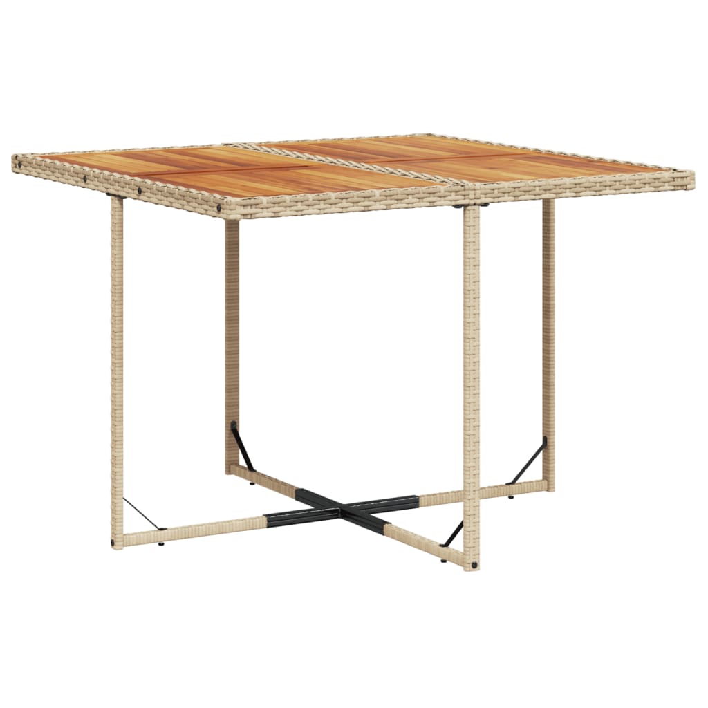 9-teiliges Garten-Ess-Set mit Kissen, grau, Polyrattan
