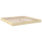 Bettgestell ohne Matratze Sonoma-Eiche 180x200 cm Holzwerkstoff