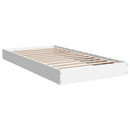 Bettgestell Weiß 90x190 cm Holzwerkstoff