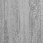 Bettgestell Grau Sonoma 150x200 cm Holzwerkstoff