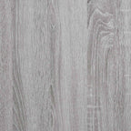 Bettgestell Grau Sonoma 100x200 cm Holzwerkstoff