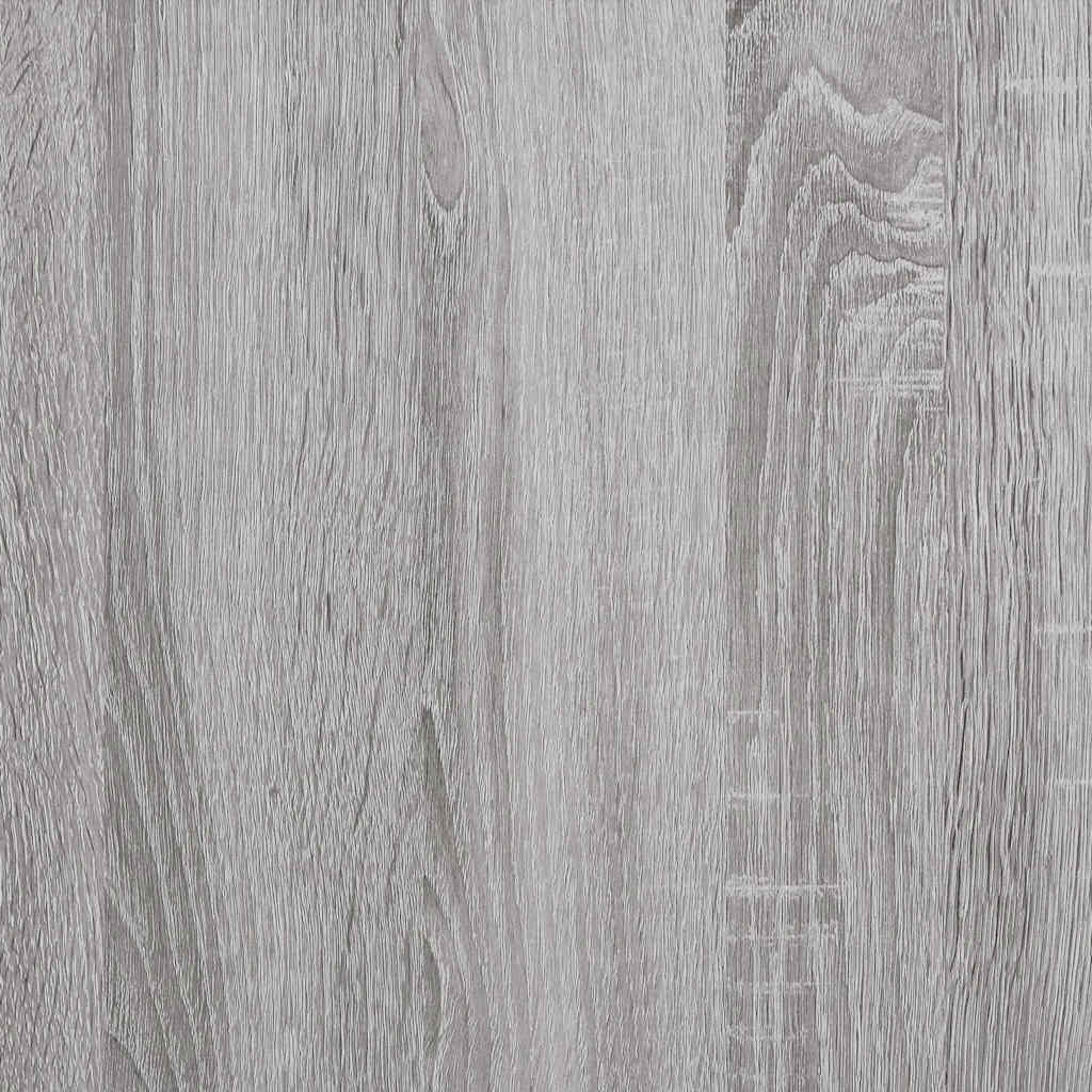 Bettgestell Grau Sonoma 100x200 cm Holzwerkstoff