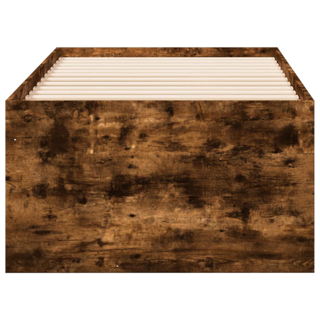 Tagesbett mit Schubladen ohne Matratze Räuchereiche 90x200 cm