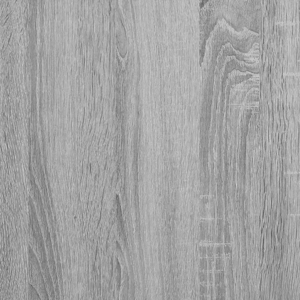 Bettgestell mit Schubladen Grau Sonoma 150x200 cm Holzwerkstoff