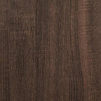 Bettgestell mit Schubladen Braun Eichen-Optik 75x190 cm