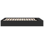 Bettgestell Schwarz 150x200 cm Holzwerkstoff