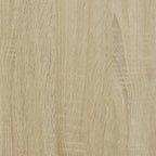 Bettgestell Sonoma-Eiche 90x190 cm Holzwerkstoff