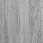 Bettgestell mit Schubladen Grau Sonoma 75x190 cm Holzwerkstoff