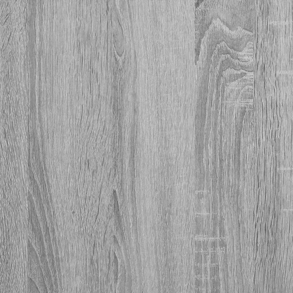 Bettgestell mit Schubladen Grau Sonoma 150x200 cm Holzwerkstoff
