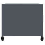 Couchtisch Anthrazit 68x50x43,5 cm Stahl