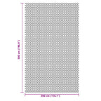 Zeltteppich Anthrazit 5x3 m