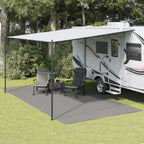 Zeltteppich Anthrazit 6x3 m