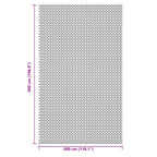 Zeltteppich Blau 5x3 m