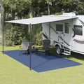 Zeltteppich Blau 6x3 m