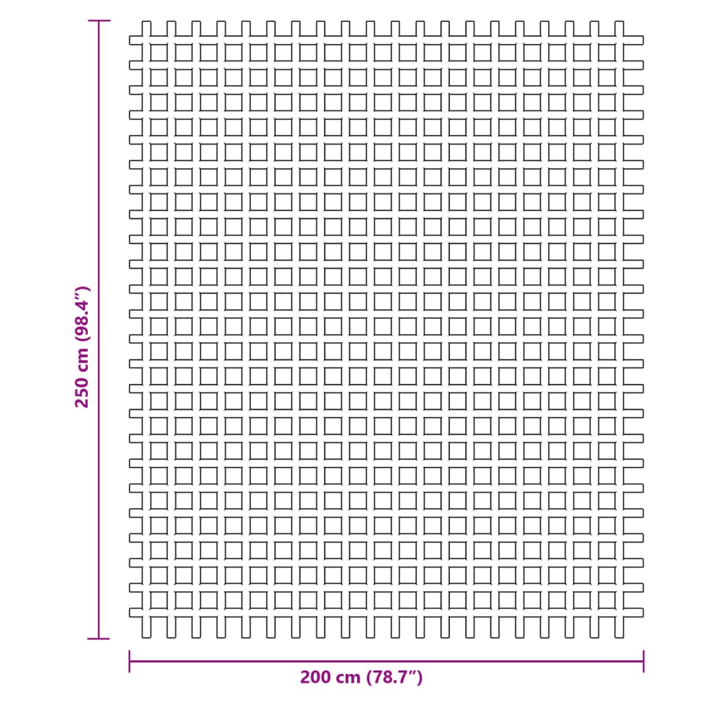 Zeltteppich Grün 2,5x2 m