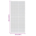 Zeltteppich Grün 5,5x2,5 m