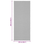 Zeltteppich Grün 6x2,5 m