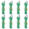 Zeltleinen mit Seilspannern 8 Stk. Reflektierend 4 m 4 mm