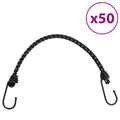 Gummiseile Reflektierend mit Haken 50 Stk. 46 cm