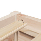 Massivholzbett ohne Matratze 90x200 Kiefernholz