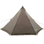 Tipi-Familienzelt 8 Personen Braun Wasserdicht