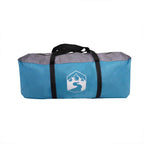 Campingzelt mit Vorzelt 5 Personen Blau Wasserdicht