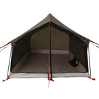 Campingzelt 2 Personen Braun Wasserdicht