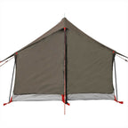 Campingzelt 2 Personen Braun Wasserdicht
