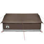 Campingzelt 2 Personen Braun Wasserdicht