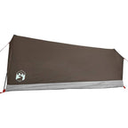 Campingzelt 2 Personen Braun Wasserdicht