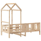 Tagesbett mit Dach 80x200 cm Massivholz Kiefer