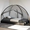 Moskito-Netzzelt Mongolisch 220 Schwarz 200x120x130 cm